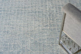 Exquisite Rugs Miami Handmade Hand-tufted New Zealand Wool on Canvas 6790 Silver 6' x 9' Area Rug