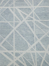 Exquisite Rugs Miami Handmade Hand-tufted New Zealand Wool on Canvas 6791 Silver/Ivory 6' x 9' Area Rug