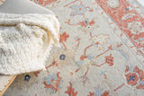 Exquisite Rugs Richmond Serapi Handmade Hand-tufted New Zealand Wool on Canvas 6798 Beige/Rust 5' x 8' Area Rug