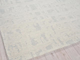 Exquisite Rugs Aspen Handmade Hand-tufted New Zealand Wool on Canvas 6825 Blue/Ivory 6' x 9' Area Rug