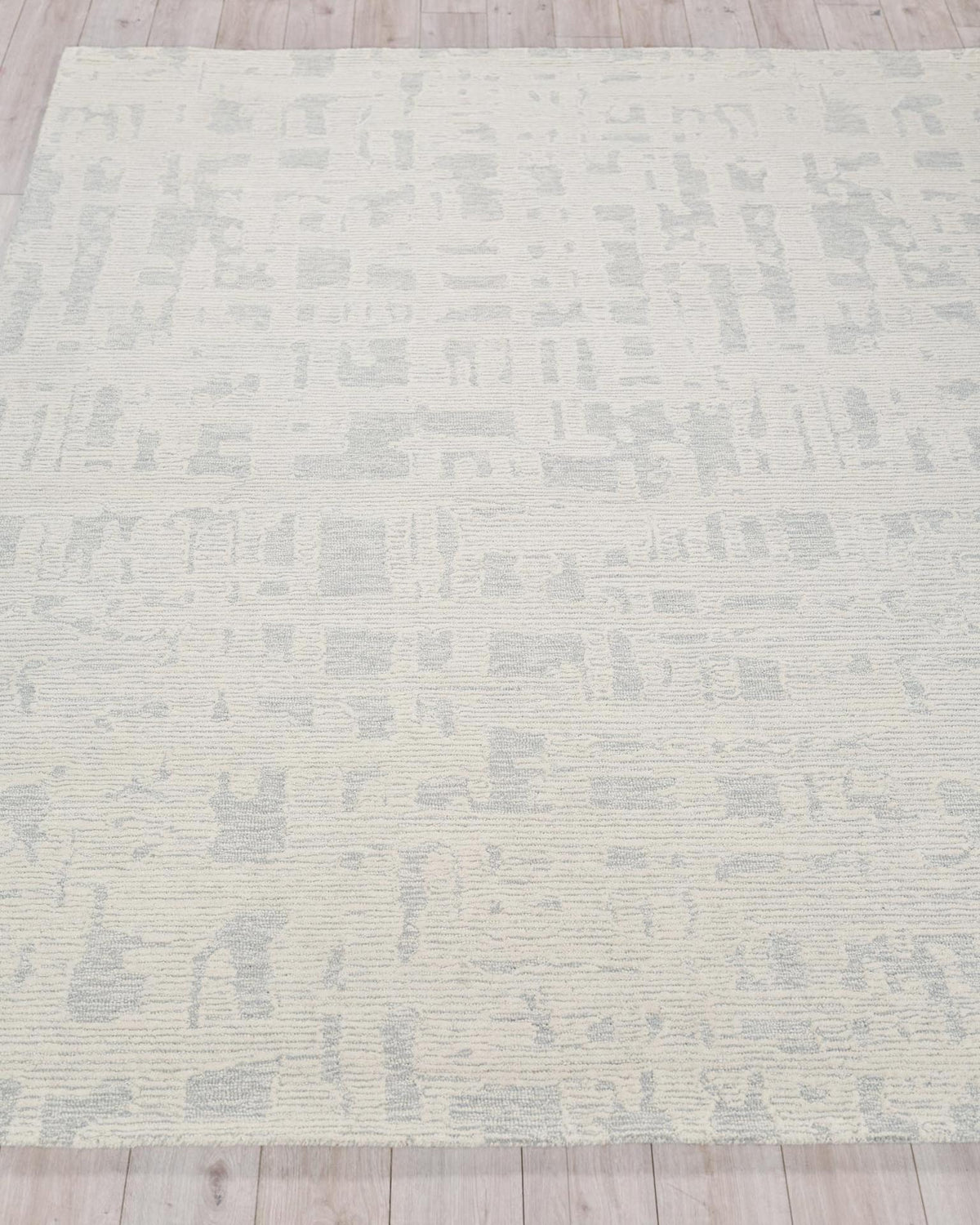 Exquisite Rugs Aspen Handmade Hand-tufted New Zealand Wool on Canvas 6825 Blue/Ivory 6' x 9' Area Rug