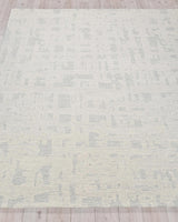 Exquisite Rugs Aspen Handmade Hand-tufted New Zealand Wool on Canvas 6825 Blue/Ivory 6' x 9' Area Rug
