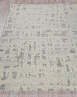 Exquisite Rugs Aspen Handmade Hand-tufted New Zealand Wool on Canvas 6826 Natural Gray/Ivory 8' x 10' Area Rug