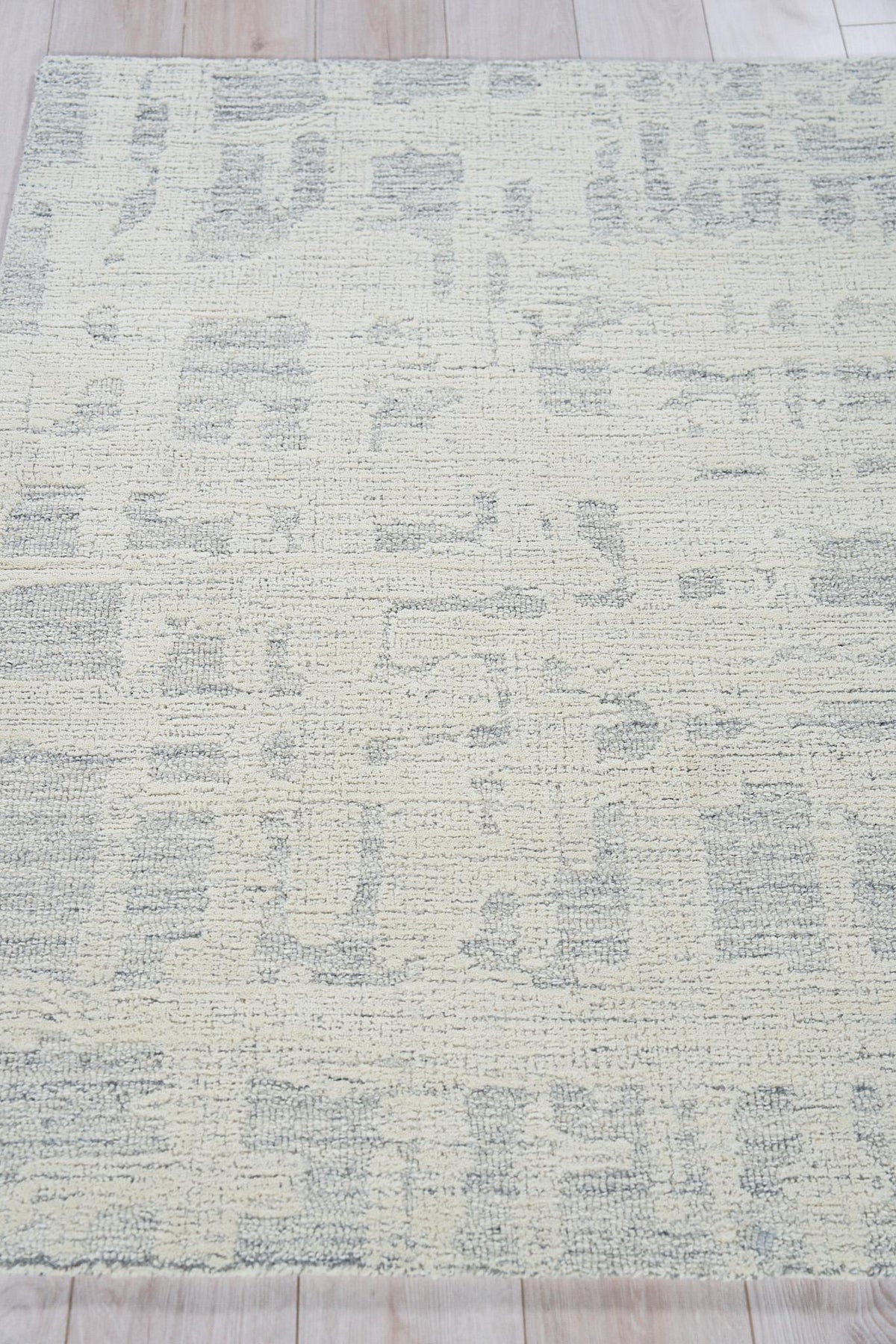 Exquisite Rugs Aspen Handmade Hand-tufted New Zealand Wool on Canvas 6826 Natural Gray/Ivory 8' x 10' Area Rug