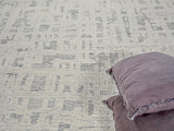 Exquisite Rugs Aspen Handmade Hand-tufted New Zealand Wool on Canvas 6826 Natural Gray/Ivory 8' x 10' Area Rug