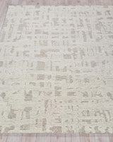 Exquisite Rugs Aspen Handmade Hand-tufted New Zealand Wool on Canvas 6827 Natural Beige/Ivory 10' x 14' Area Rug