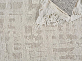 Exquisite Rugs Aspen Handmade Hand-tufted New Zealand Wool on Canvas 6827 Natural Beige/Ivory 10' x 14' Area Rug