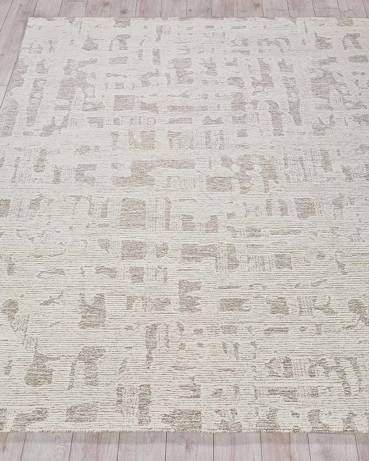 Exquisite Rugs Aspen Handmade Hand-tufted New Zealand Wool on Canvas 6827 Natural Beige/Ivory 14' x 18' Area Rug