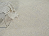 Exquisite Rugs Aspen Handmade Hand-tufted New Zealand Wool on Canvas 6828 Silver/Ivory 6' x 9' Area Rug