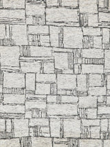 Exquisite Rugs Aldridge Hand-Knotted New Zealand Wool/Bamboo Silk 6830 Ivory/Charcoal 8' x 10' Area Rug