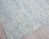 Exquisite Rugs Andora Handmade Hand-tufted New Zealand Wool on Canvas 6833 Blue/Ivory 8' x 10' Area Rug
