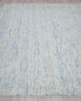 Exquisite Rugs Andora Handmade Hand-tufted New Zealand Wool on Canvas 6833 Blue/Ivory 8' x 10' Area Rug
