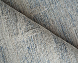 Exquisite Rugs Park City Handmade Hand-tufted New Zealand Wool on Canvas 6838 Blue/Ivory 9' x 6' Area Rug