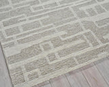 Exquisite Rugs Park City Handmade Hand-tufted New Zealand Wool on Canvas 6839 Beige/Ivory 15' x 12' Area Rug