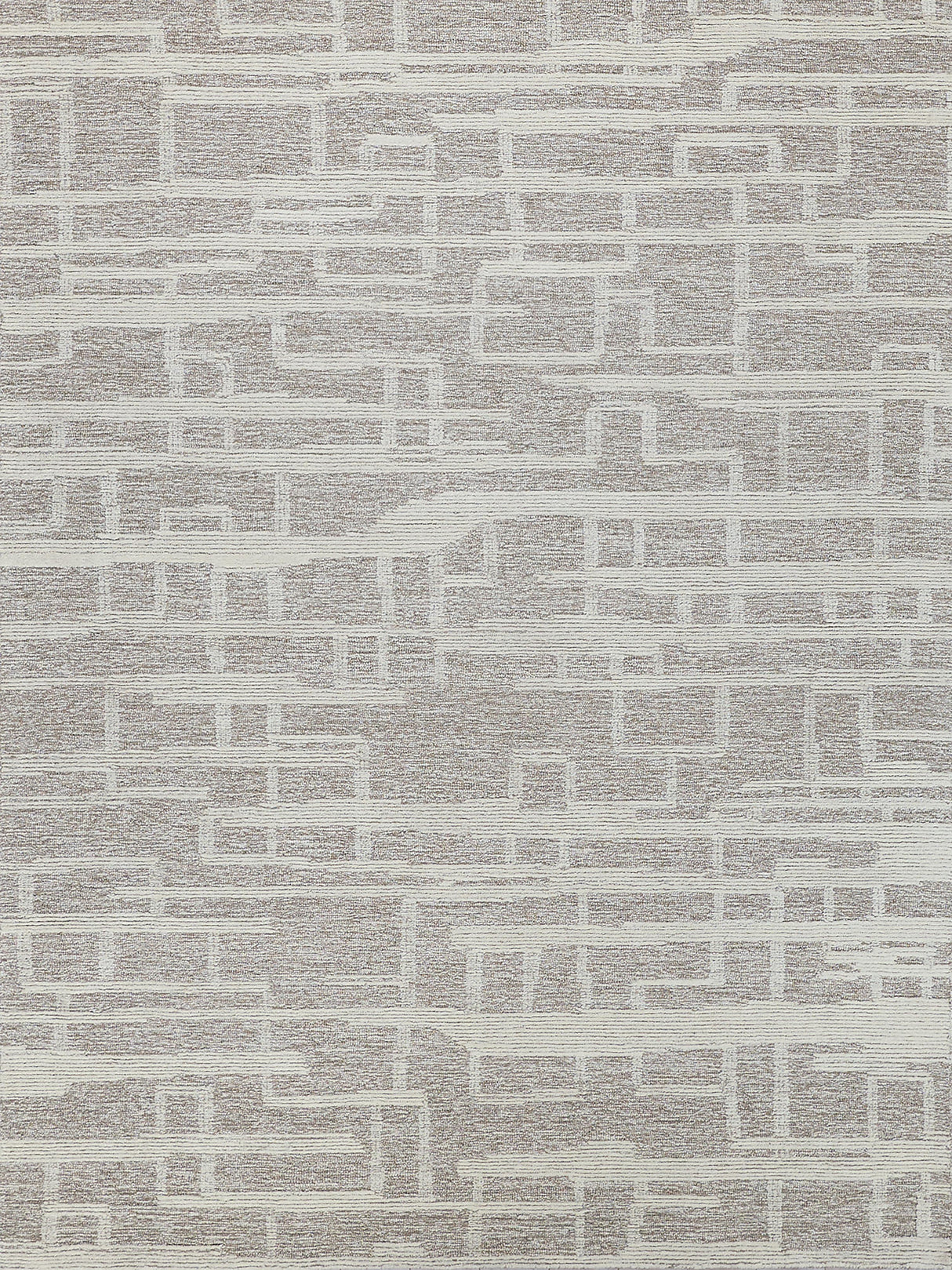 Exquisite Rugs Park City Handmade Hand-tufted New Zealand Wool on Canvas 6839 Beige/Ivory 8' x 10' Area Rug