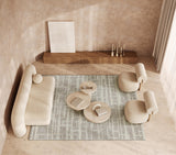 Exquisite Rugs Park City Handmade Hand-tufted New Zealand Wool on Canvas 6839 Beige/Ivory 10' x 8' Area Rug