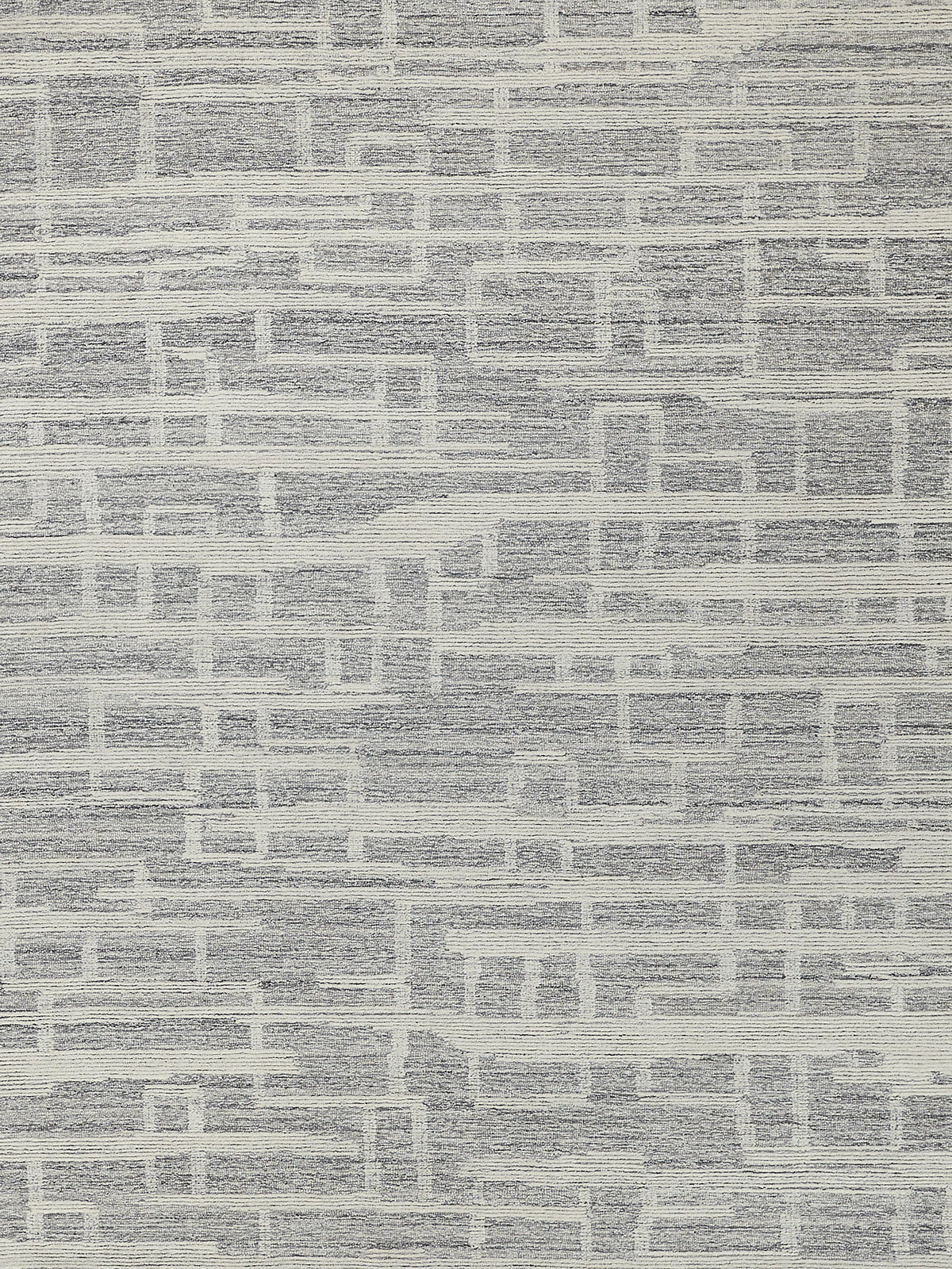 Exquisite Rugs Park City Handmade Hand-tufted New Zealand Wool on Canvas 6840 Gray/Ivory 8' x 10' Area Rug