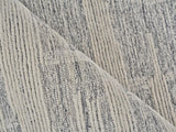 Exquisite Rugs Park City Handmade Hand-tufted New Zealand Wool on Canvas 6840 Gray/Ivory 8' x 10' Area Rug