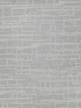 Exquisite Rugs Park City Handmade Hand-tufted New Zealand Wool on Canvas 6841 Light Gray/Ivory 14' x 18' Area Rug