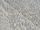 Exquisite Rugs Park City Handmade Hand-tufted New Zealand Wool on Canvas 6841 Light Gray/Ivory 6' x 9' Area Rug
