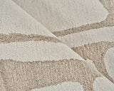 Exquisite Rugs Carmel Handmade Hand-tufted New Zealand Wool on Canvas 6848 Camel/Ivory 9' x 6' Area Rug