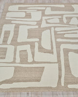 Exquisite Rugs Carmel Handmade Hand-tufted New Zealand Wool on Canvas 6848 Camel/Ivory 10' x 8' Area Rug