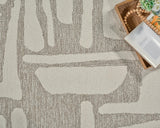 Exquisite Rugs Carmel Handmade Hand-tufted New Zealand Wool on Canvas 6849 Beige/Ivory 6' x 9' Area Rug
