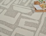 Exquisite Rugs Carmel Handmade Hand-tufted New Zealand Wool on Canvas 6849 Beige/Ivory 8' x 10' Area Rug