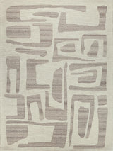 Exquisite Rugs Carmel Handmade Hand-tufted New Zealand Wool on Canvas 6851 Ivory/Beige 10' x 14' Area Rug
