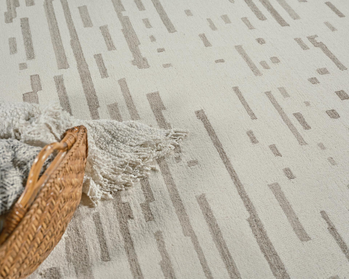 Exquisite Rugs Carmel Handmade Hand-tufted New Zealand Wool on Canvas 6856 Ivory/Beige 12' x 15' Area Rug