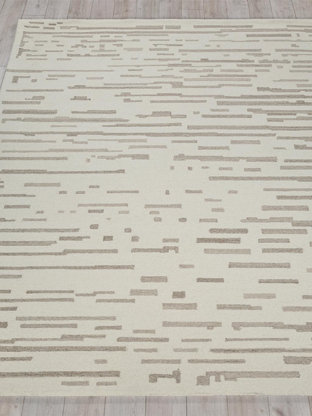 Exquisite Rugs Carmel Handmade Hand-tufted New Zealand Wool on Canvas 6856 Ivory/Beige 12' x 15' Area Rug