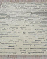 Exquisite Rugs Carmel Handmade Hand-tufted New Zealand Wool on Canvas 6857 Ivory/Gray 10' x 14' Area Rug