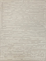 Exquisite Rugs Carmel Handmade Hand-tufted New Zealand Wool on Canvas 6860 Silver/Ivory 9' x 12' Area Rug