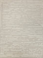 Exquisite Rugs Carmel Handmade Hand-tufted New Zealand Wool on Canvas 6860 Silver/Ivory 9' x 12' Area Rug