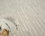 Exquisite Rugs Carmel Handmade Hand-tufted New Zealand Wool on Canvas 6860 Silver/Ivory 9' x 12' Area Rug