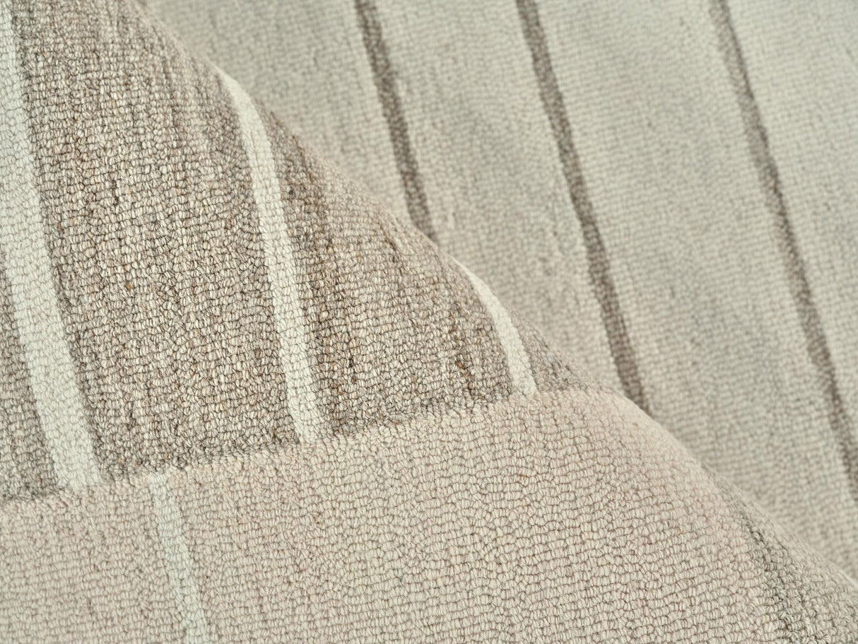 Exquisite Rugs Castine Handmade Hand-tufted New Zealand Wool on Canvas 6873 Beige/Ivory 14' x 10' Area Rug
