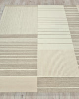 Exquisite Rugs Castine Handmade Hand-tufted New Zealand Wool on Canvas 6873 Beige/Ivory 10' x 8' Area Rug