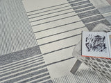Exquisite Rugs Castine Handmade Hand-tufted New Zealand Wool on Canvas 6874 Gray/Ivory 9' x 6' Area Rug