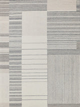 Exquisite Rugs Castine Handmade Hand-tufted New Zealand Wool on Canvas 6875 Silver/Ivory 12' x 15' Area Rug