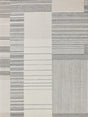 Exquisite Rugs Castine Handmade Hand-tufted New Zealand Wool on Canvas 6875 Silver/Ivory 6' x 9' Area Rug