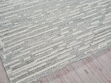 Exquisite Rugs Carmel Handmade Hand-tufted New Zealand Wool on Canvas 6877 Natural Gray/Ivory 5' x 8' Area Rug