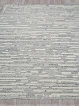 Exquisite Rugs Carmel Handmade Hand-tufted New Zealand Wool on Canvas 6877 Natural Gray/Ivory 14' x 18' Area Rug