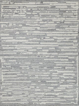 Exquisite Rugs Carmel Handmade Hand-tufted New Zealand Wool on Canvas 6877 Natural Gray/Ivory 9' x 12' Area Rug