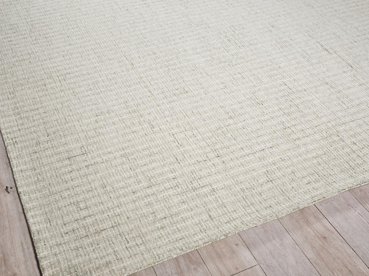 Exquisite Rugs Andora Handmade Hand-tufted New Zealand Wool on Canvas 6879 Sage Green 9' x 12' Area Rug