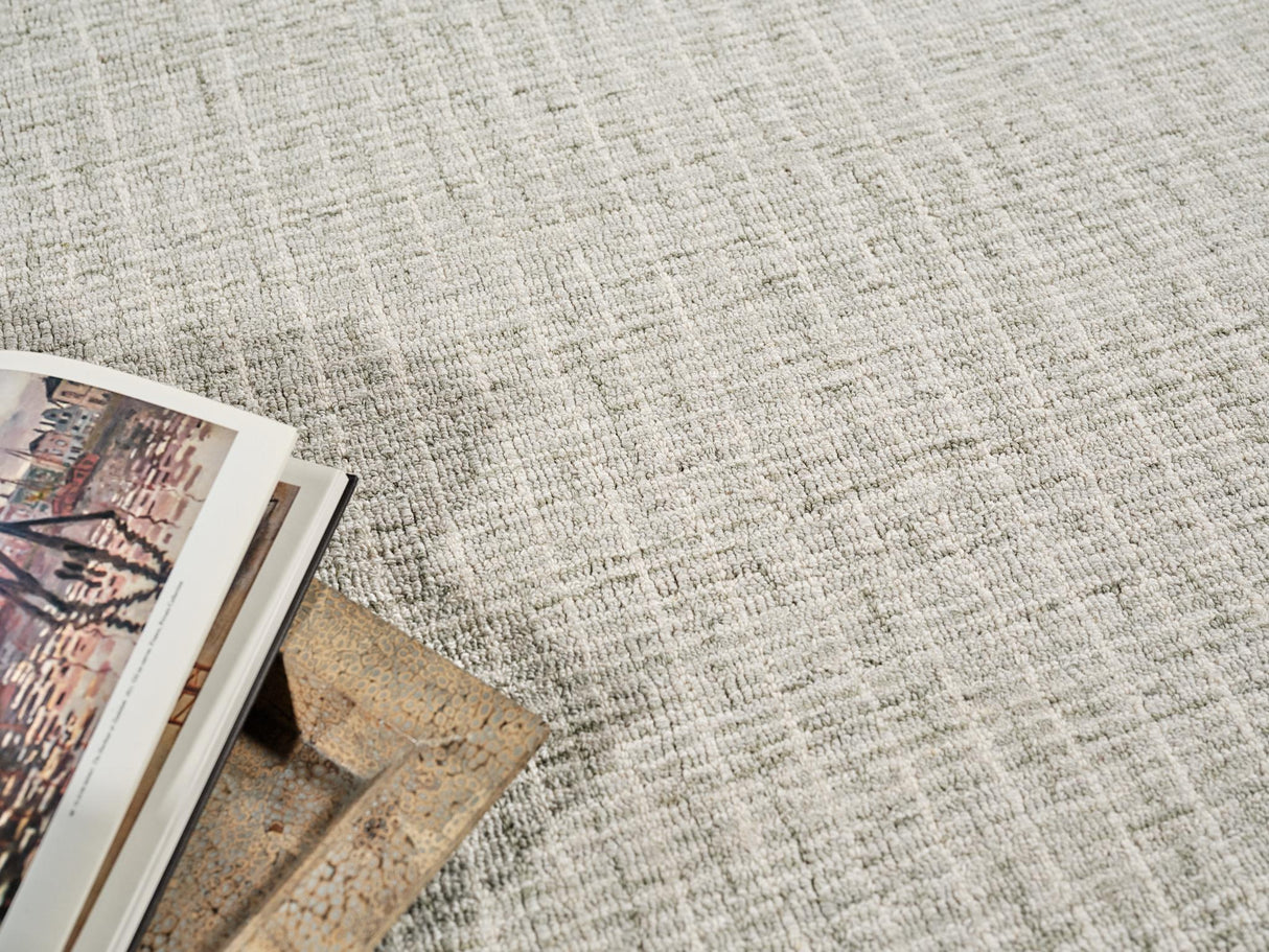 Exquisite Rugs Andora Handmade Hand-tufted New Zealand Wool on Canvas 6879 Sage Green 9' x 12' Area Rug