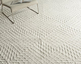 Exquisite Rugs Sandro Handmade Hand-tufted New Zealand Wool on Canvas 7149 Ivory 9' x 12' Area Rug