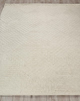 Exquisite Rugs Sandro Handmade Hand-tufted New Zealand Wool on Canvas 7149 Ivory 9' x 12' Area Rug