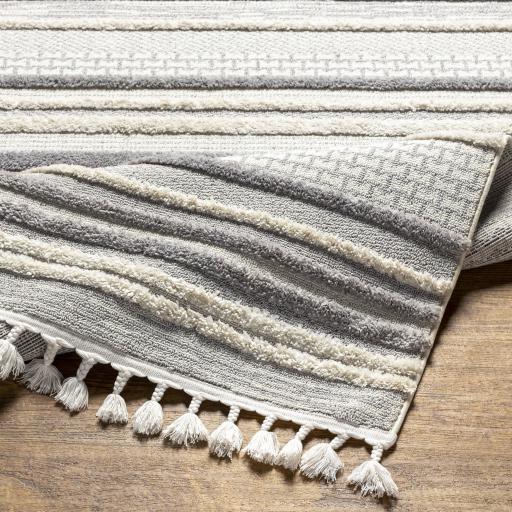 Surya Azilal AZI-2316 Gray Ivory 2'7" x 7'3" Rug