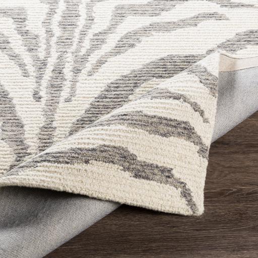 Surya Kayseri KSR-2315 Charcoal Cream 2' x 3' Rug