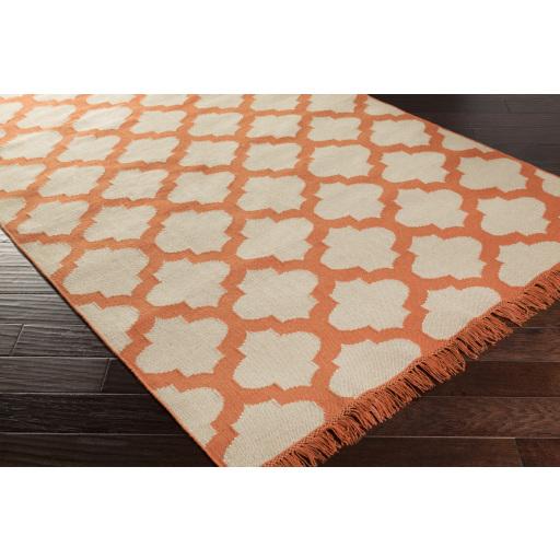 Surya Lagoon LGO-2024 Burnt Orange Ivory 2' x 3' Rug
